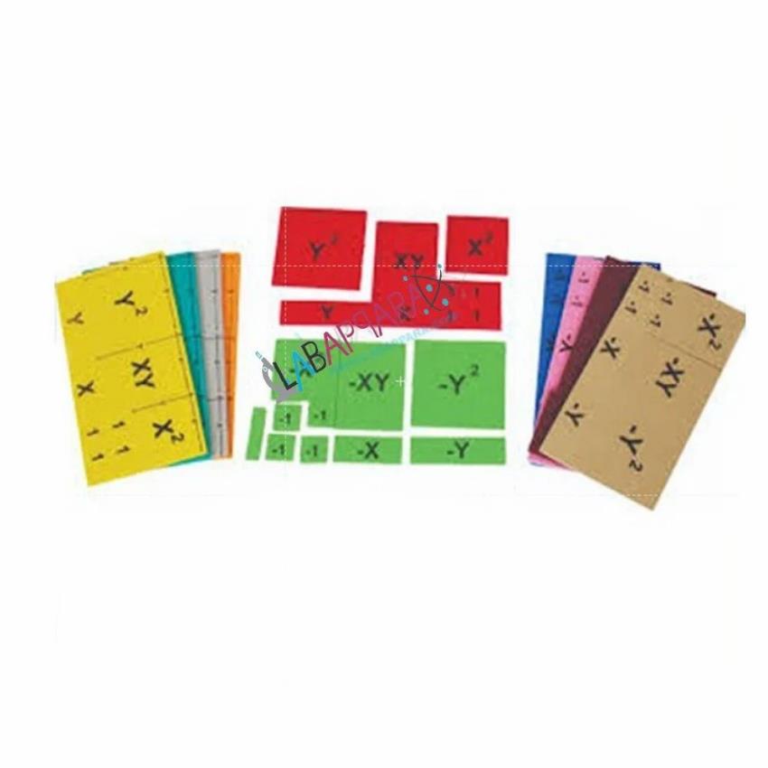 Labappara Printed Algebra Tiles Kit