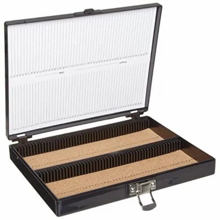 Laboratory Microscope Slide Box