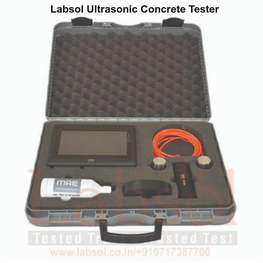 Labsol Stainless Steel Concrete Ultrasonic Tester, 220V