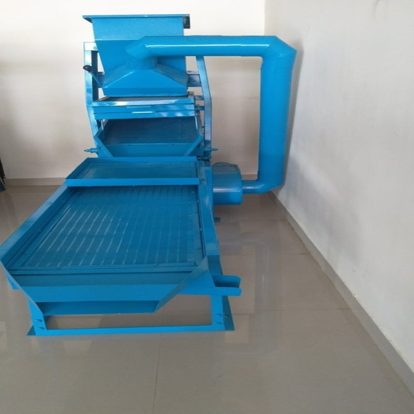 Mild Steel Commercial Grains Cleaning Machine 1460x1000mm