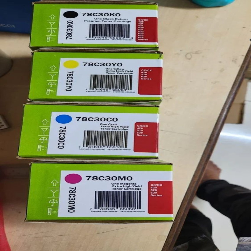 Lexmark CX 420/520/620 Color Laser Cartridge Set
