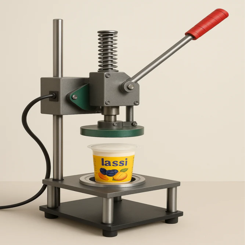Lassi Cup Sealing Equipment