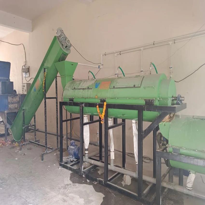 LDPE Powder Coated Spin Dryer Plant