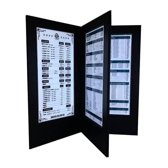 LED Menu Display