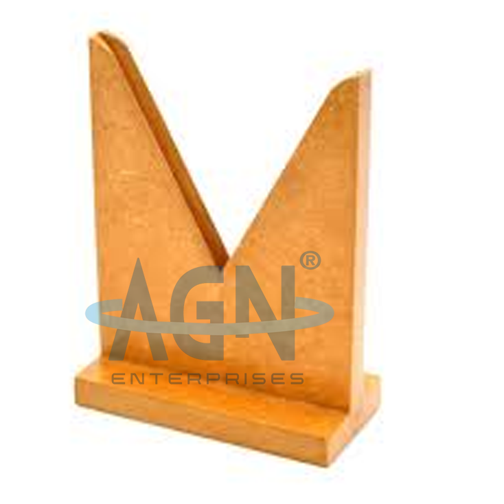 Lens Holder, V-Shaped Wooden