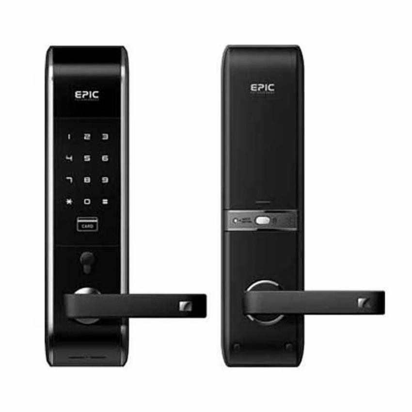 Lever Digital Smart Door Lock, Black