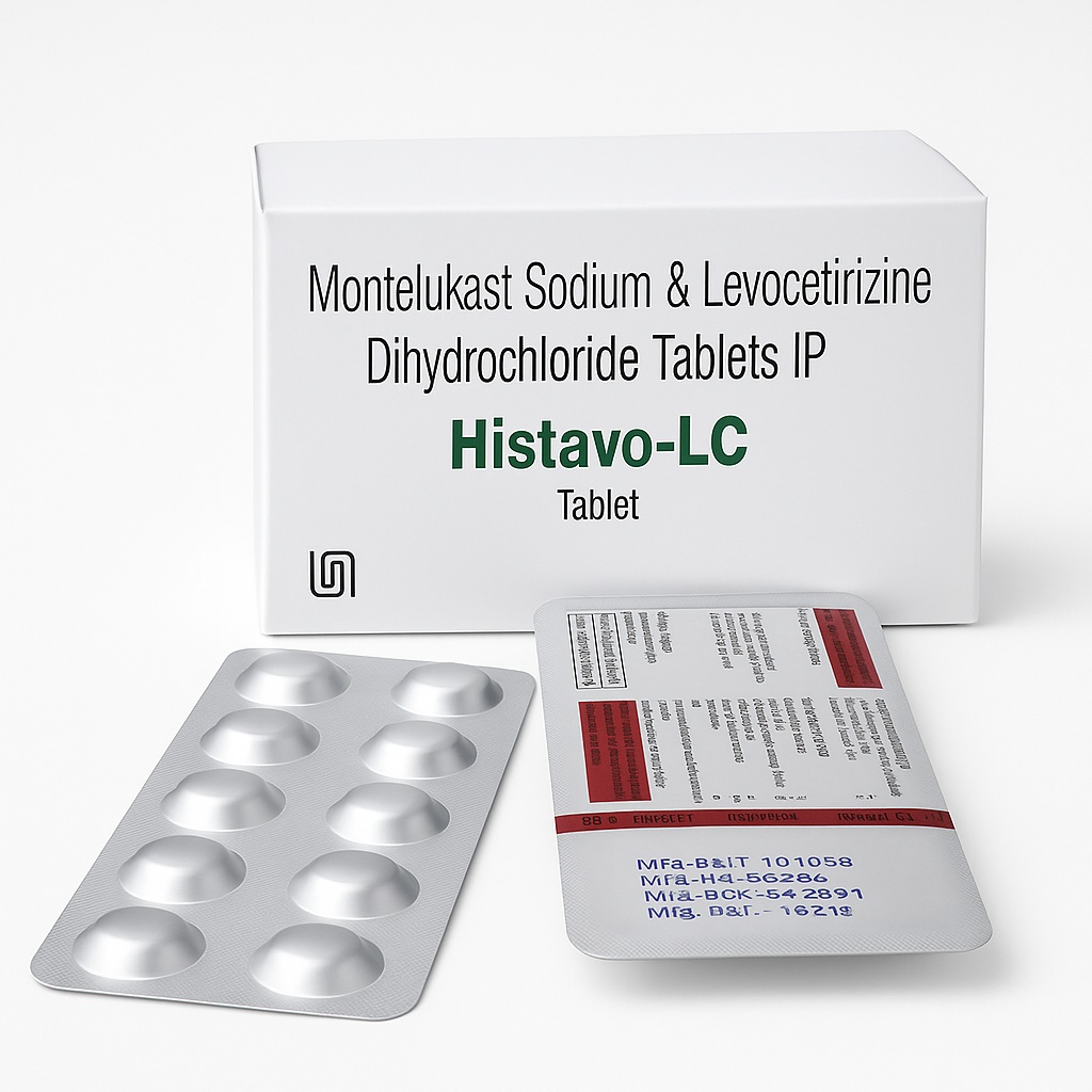 Levocetirizine Montelukast Tablets IP Hospital