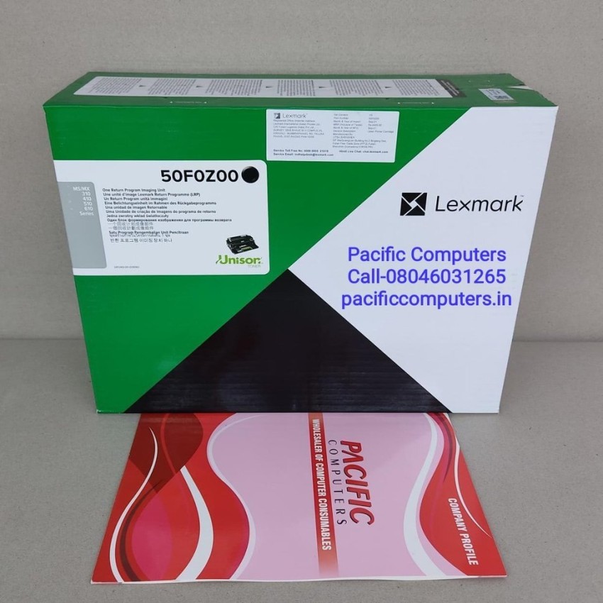 Lexmark 50F0Z00 Black Imaging Unit