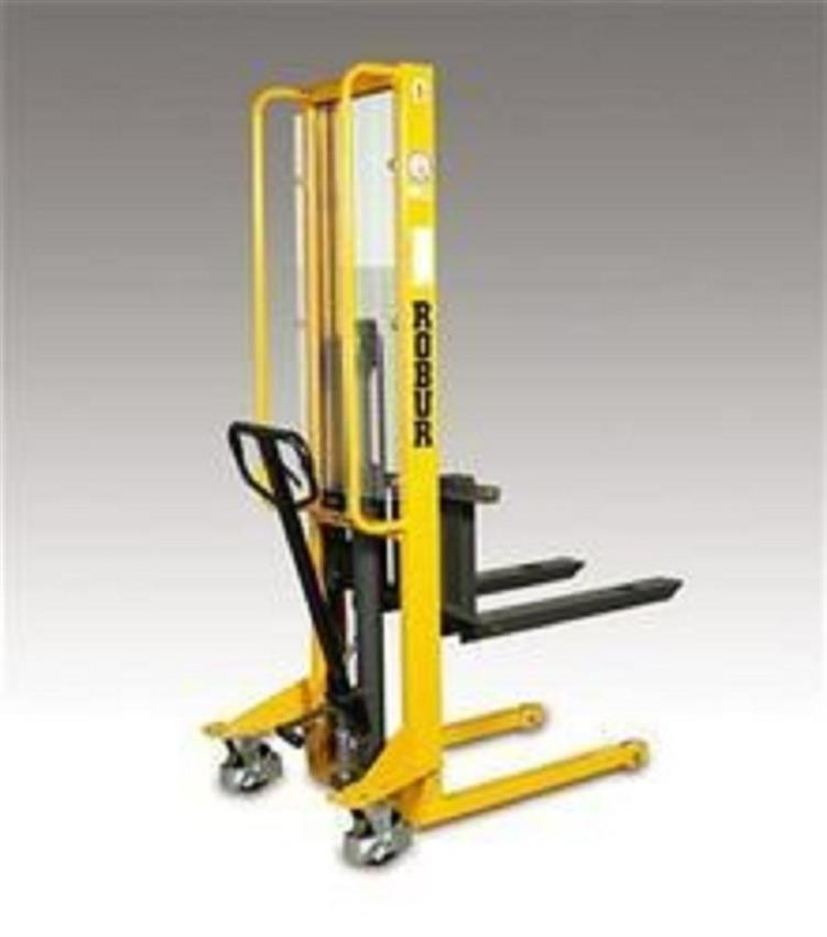 Metal Lift Stacker, Galvanized Finish, Load Carrying