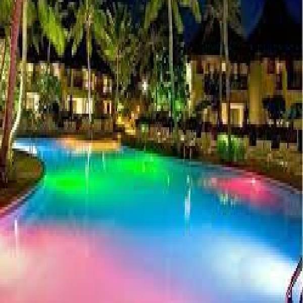 Decorated Pool with Lighting