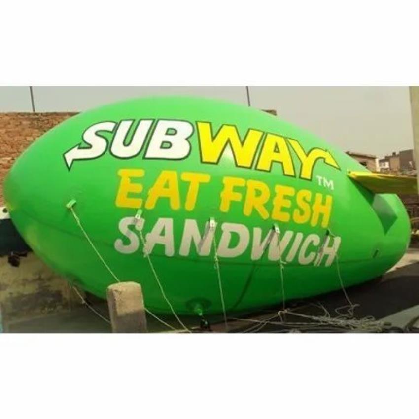 Lime Green PVC Promotional Balloon