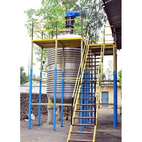 Vertical Stainless Steel Limpet Coil Reactor