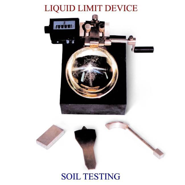 Liquid Limit Testing Device