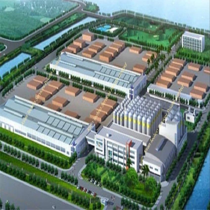 Industrial Brewery Processing Plant