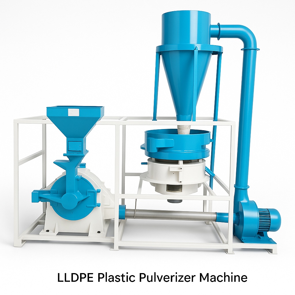 LLDPE Plastic Pulverizer Equipment