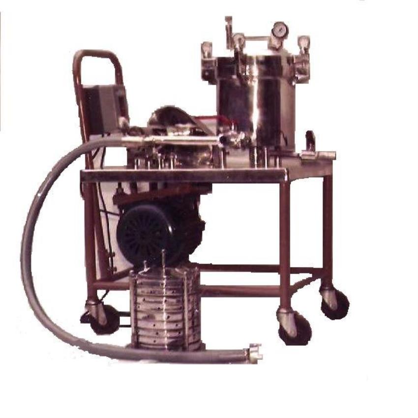 L&M Semi-Automatic Oil Filter Press