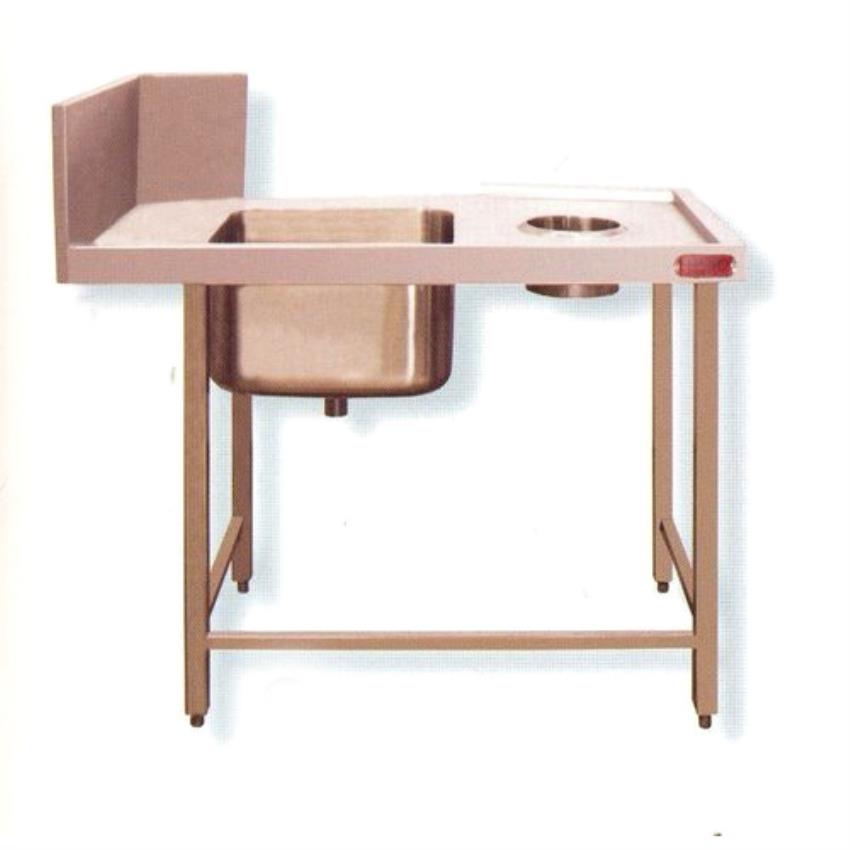 Loading Table with Integrated Chute