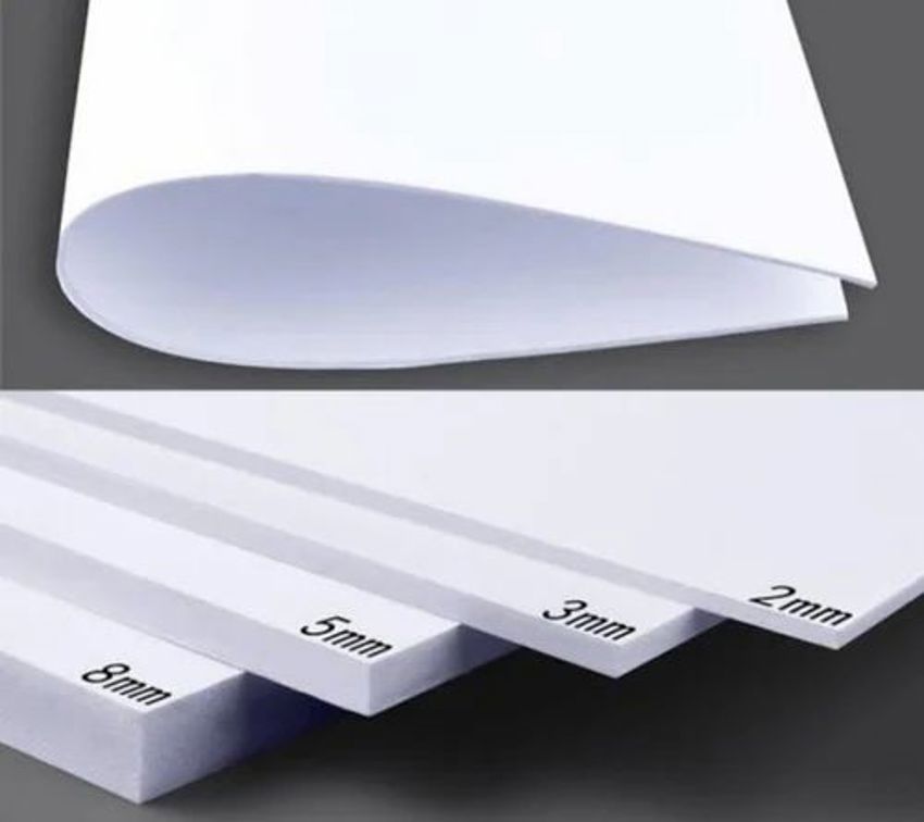 White PVC Foam Advertising Sheet