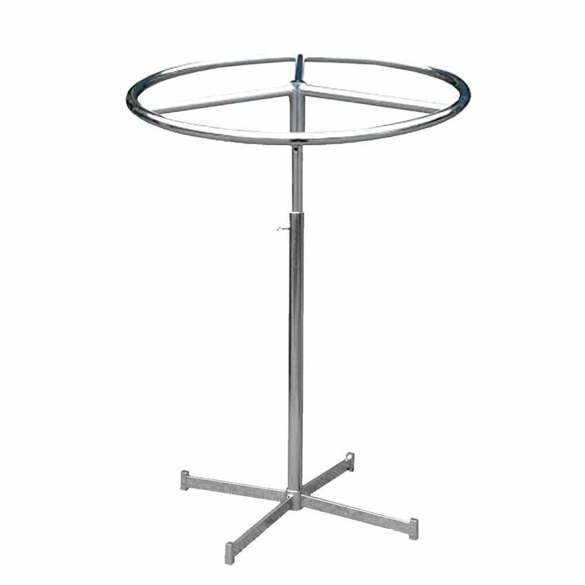 Routable Round Garment Clothing Rack