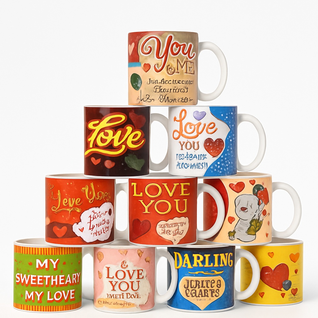 Love Ceramic Coffee Mug