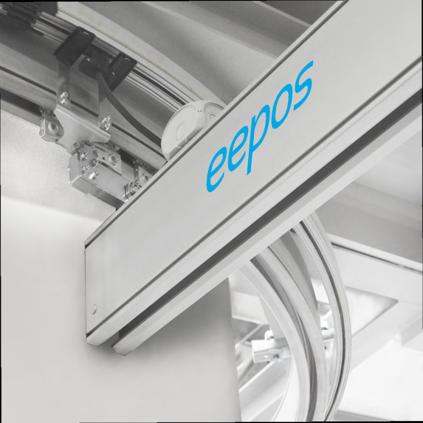 Low Friction Overhead Rail for Manipulator, Manual Automation