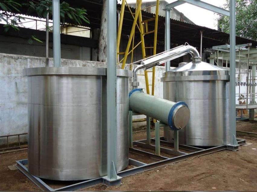 Semi-Automatic Lubricating Oil Distillation Plant