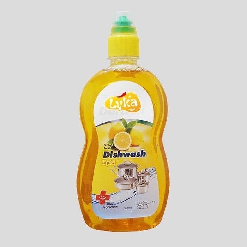 Lyka Lemon Dishwash Liquid 500ml