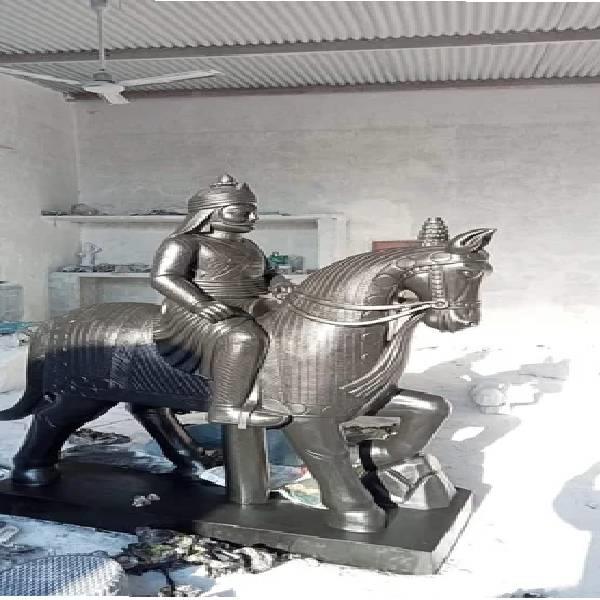 Maharana Pratap Marble Sculpture