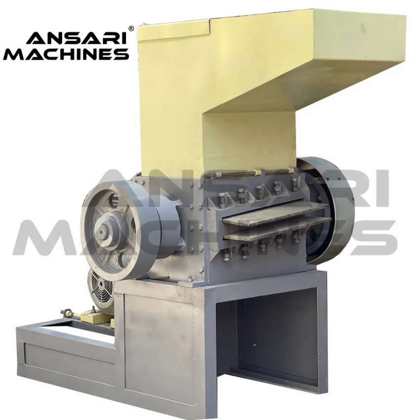Mild Steel HDPE Waste Grinding Machine, 400 kg/hr