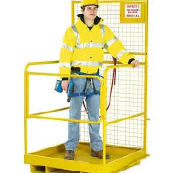 Industrial Man Lift Safety Cage