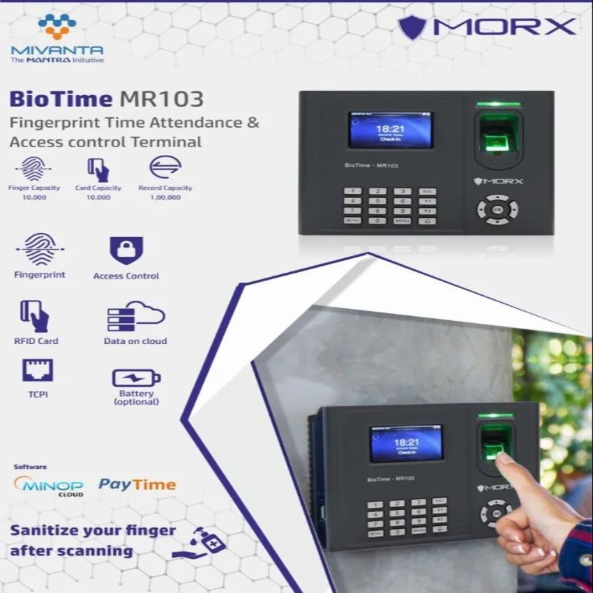 Mantra Face Access Control Mr 103