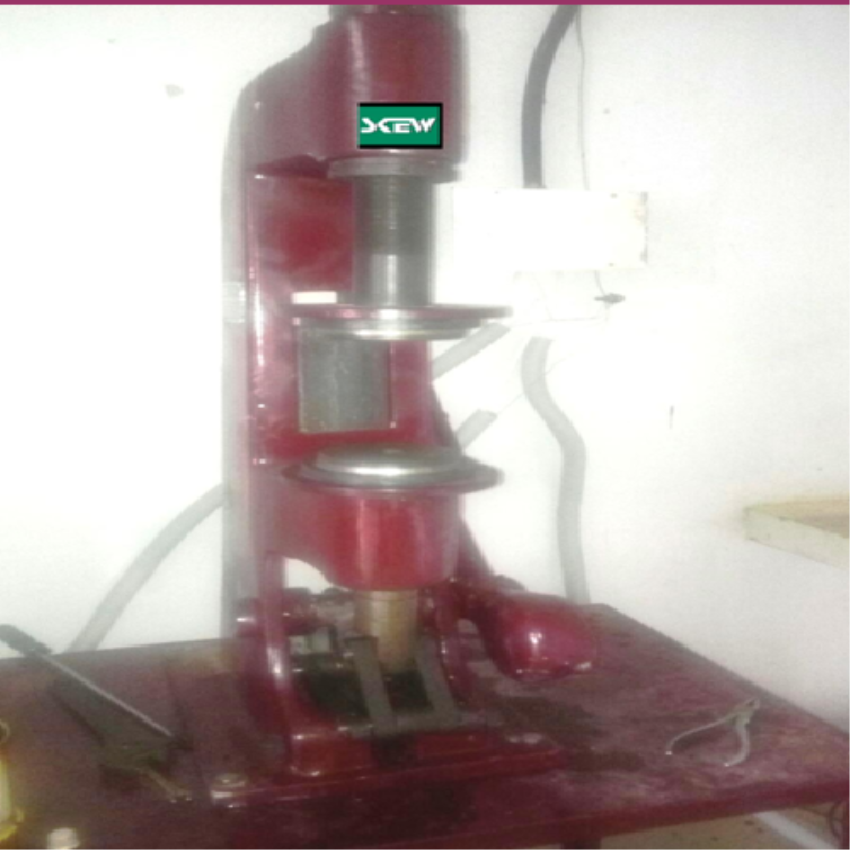 Manual Can Hand Flanger Machine