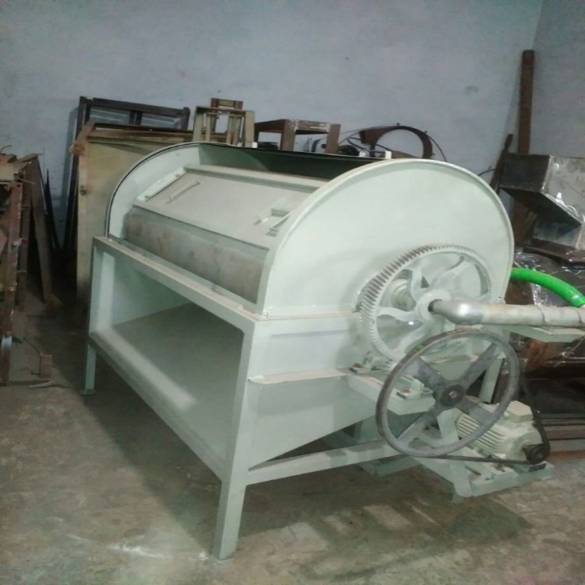 Manual Damru Dryer Machine, 70-80 kg/Hr Capacity