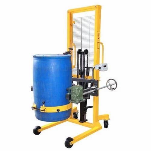 Manual Hydraulic Drum Stacker