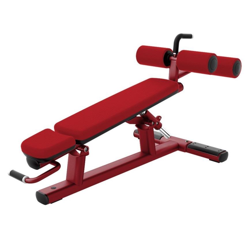 Manual Iron Decline Abdominal Bench