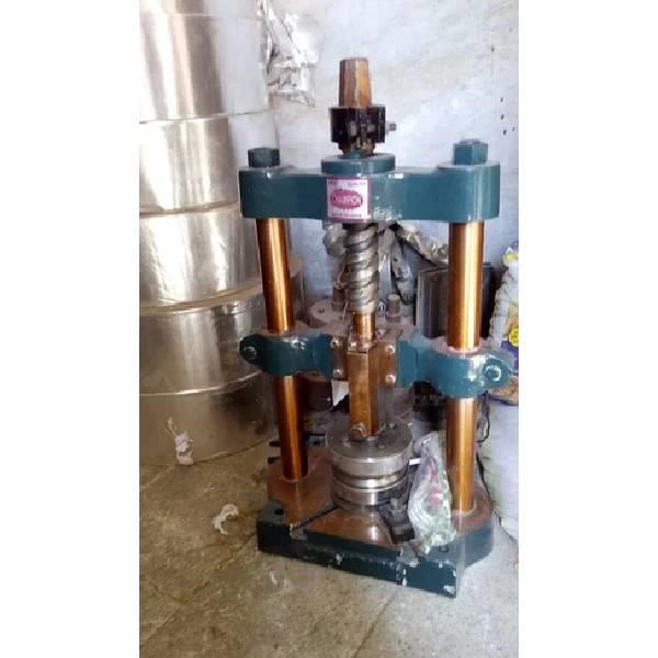 Manual Iron Paper Plate Machine