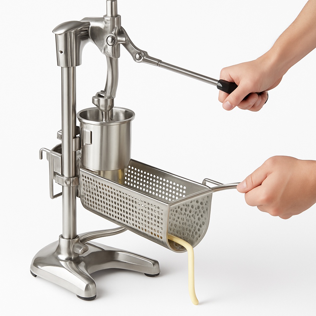 Manual Potato Fries Finger Chips Machine