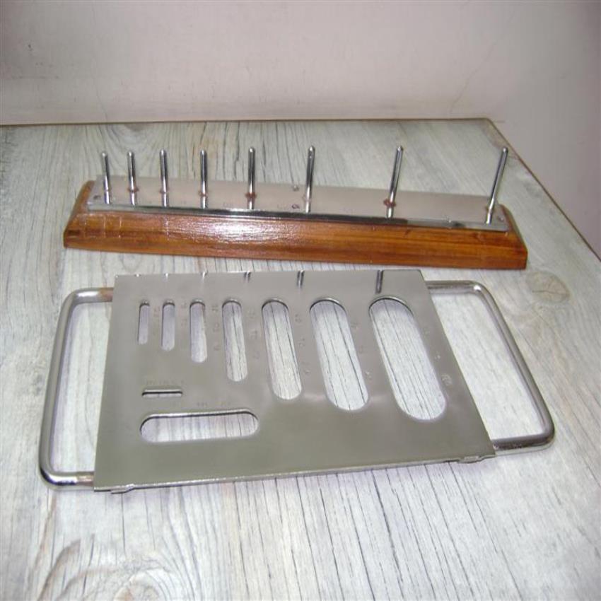 Manual Wooden Elongation & Flakiness Gauge