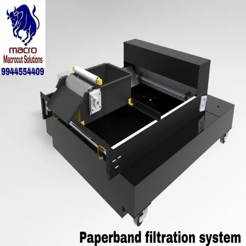 Manual Mild Steel Paper Band Filter