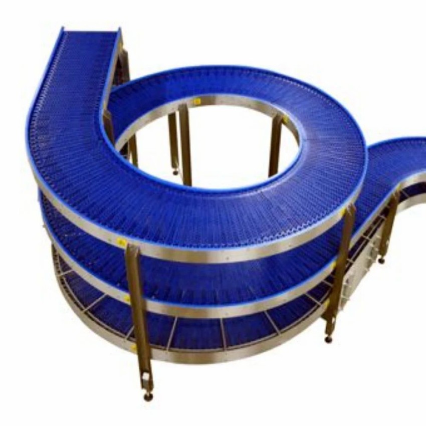 Manual Spiral Modular Belt Conveyor