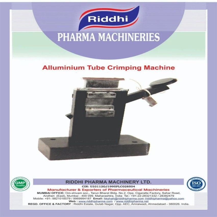 Hand Operated Aluminium Tube Sealing Machine