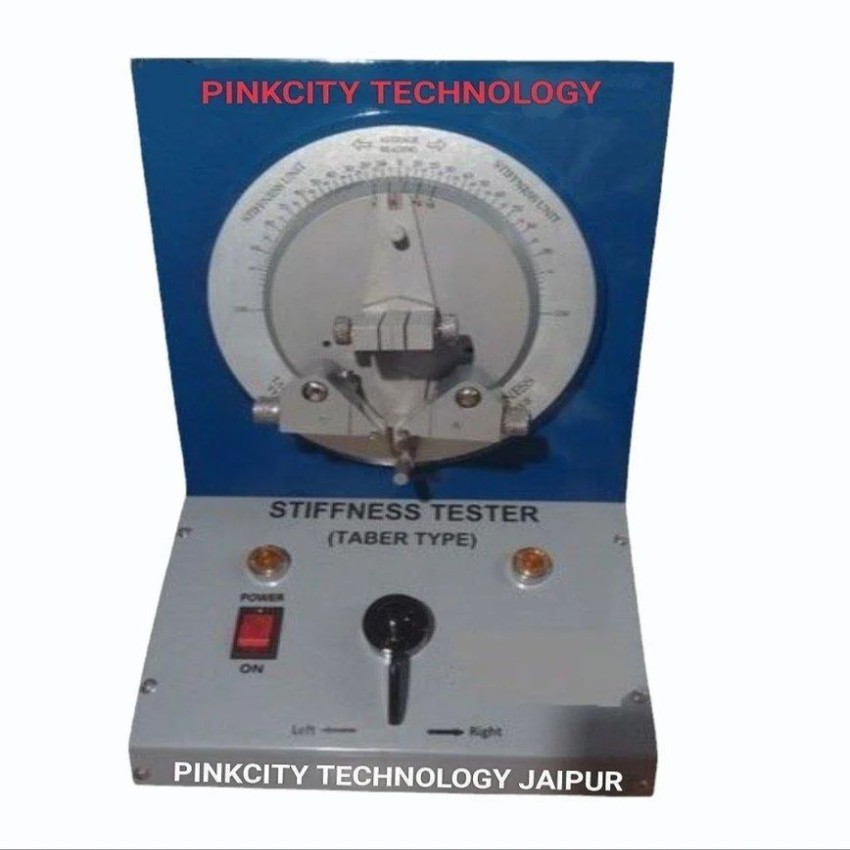 Taber Style Stiffness Testing Machine