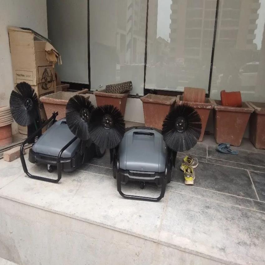 Manual Sweeper Machine for Road Cleaning