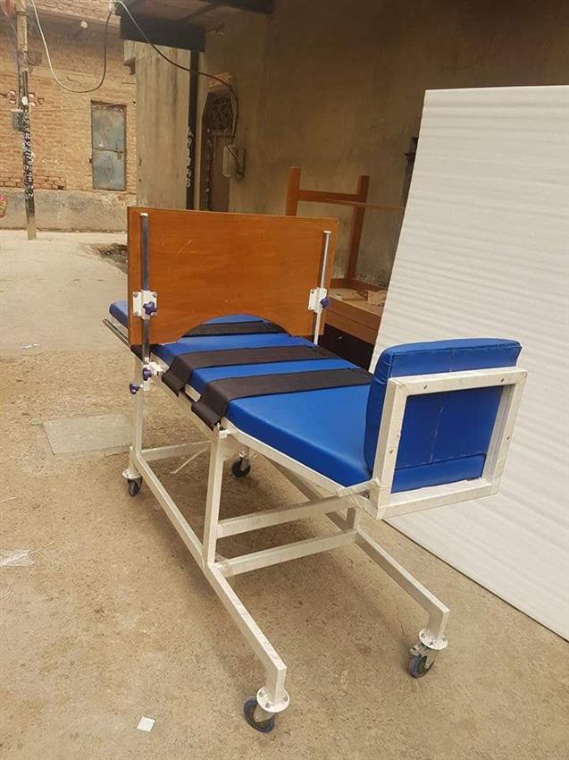 Manual Hospital Tilt Table, SS Frame