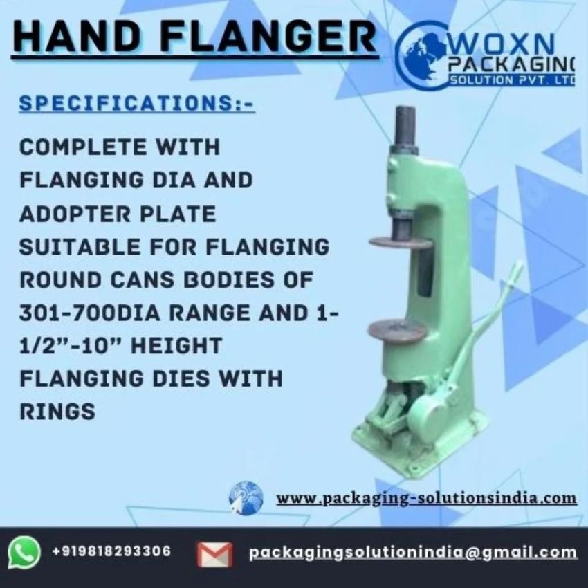 Manual Tin Can Flanging Device