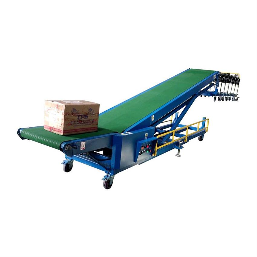 Material Feeder Belt Conveyor Machine, 100 Kg/Feet Capacity