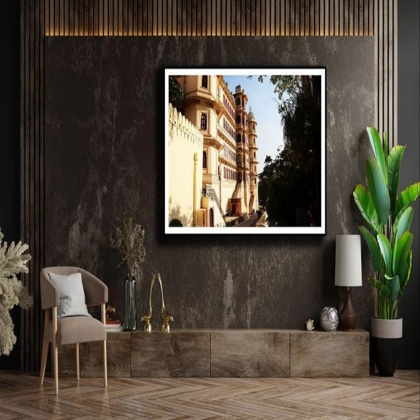 Matte Landscape Acrylic Canvas Painting