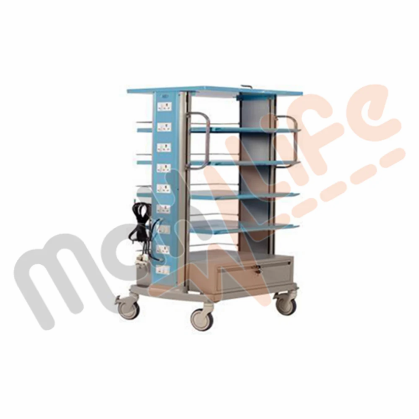 Portable Medical Monitor Cart