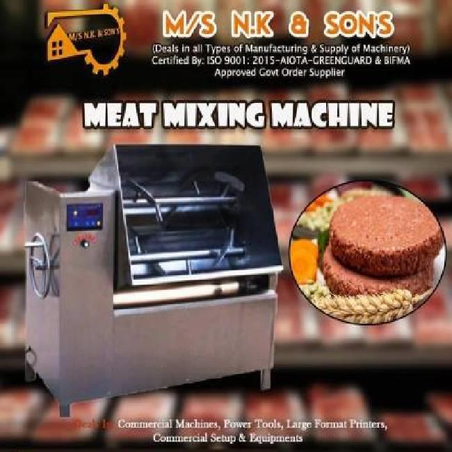 Stainless Steel Meat Mixing Machine