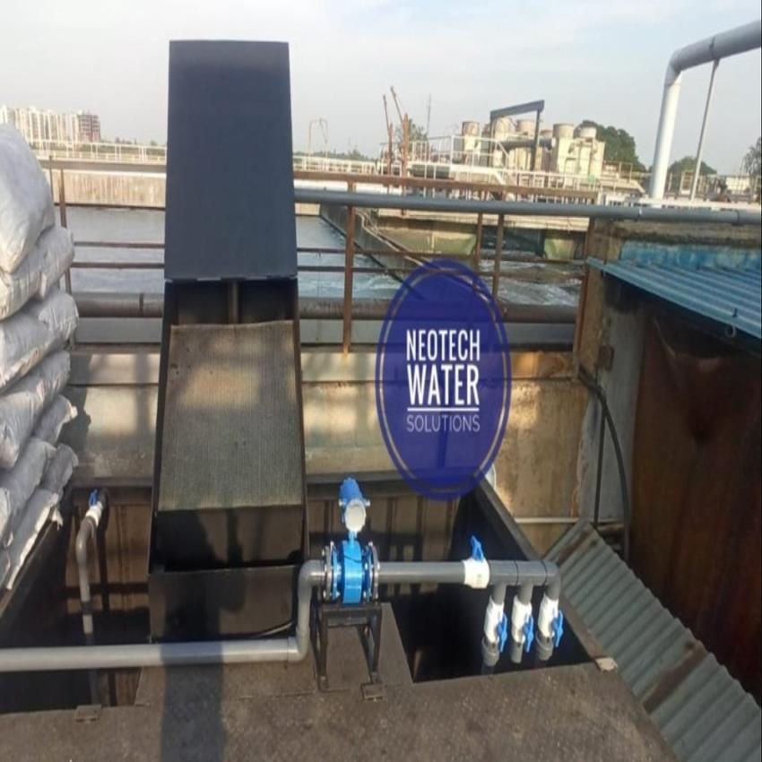 Mechanical Bar Screen, 100 KLD Capacity